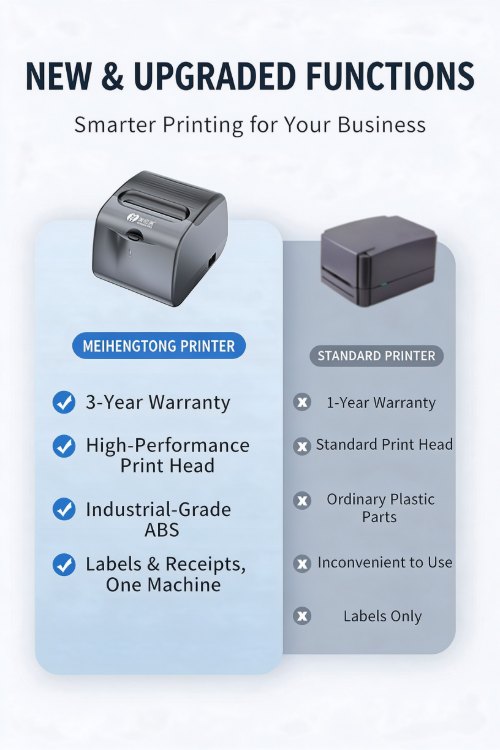 New and upgraded functions of the MHT-L58G commercial barcode printer New and upgraded functions of the MHT-L58G commercial barcode printer