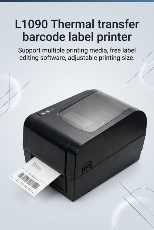 MHT-L1090 4-inch thermal transfer barcode label printer for professional commercial use MHT-L1090 4-inch thermal transfer barcode label printer for professional commercial use
